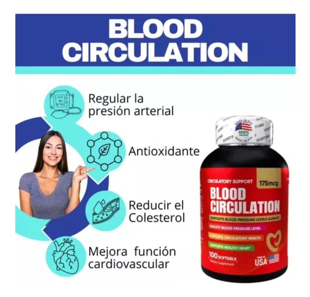 BLOOD CIRCULATION X 100 cápsulas