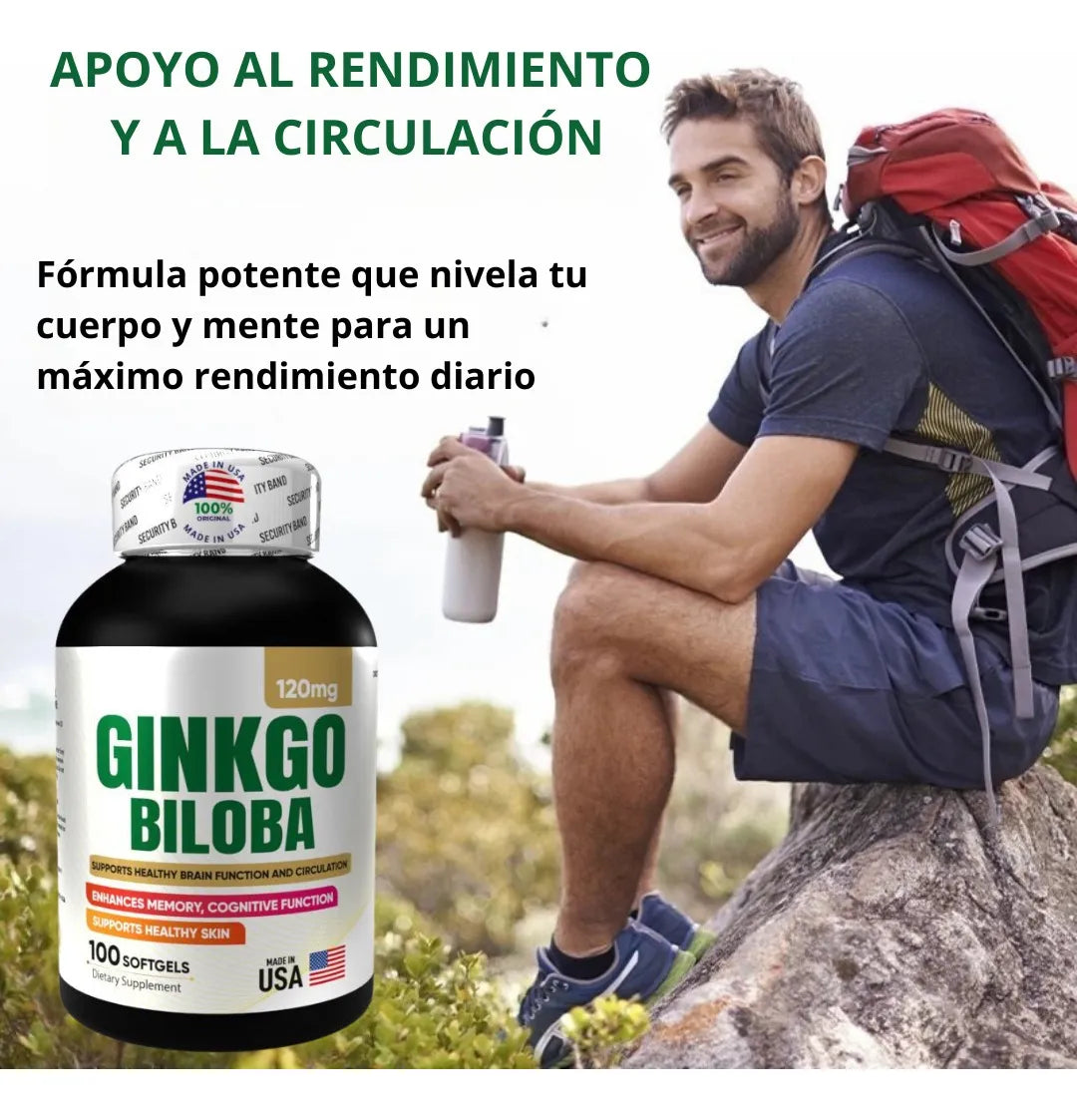 Ginkgo biloba x 100 cápsulas