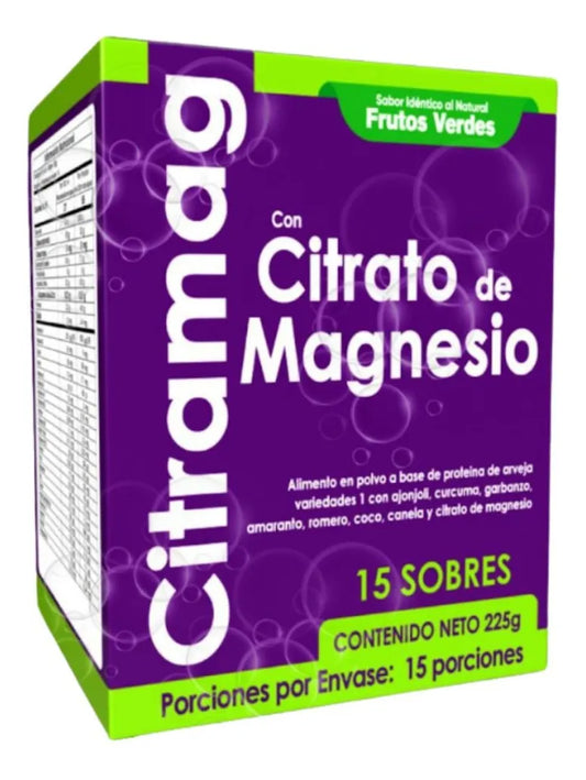 CITRATO DE MAGNESIO CAJA X 15 SOBRES
