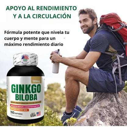 Ginkgo biloba x 100 cápsulas
